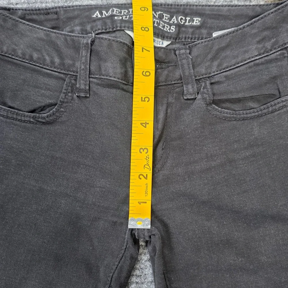 American‎ Eagle Super Stretch Jegging Skinny Jeans Women's Size 00 Regular Black